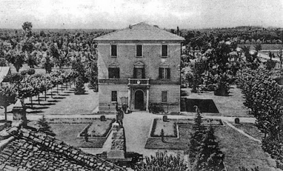 Piazza Marconi, Calderara, anni '50