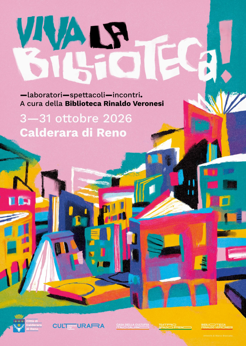 Locandina Viva la Biblioteca!