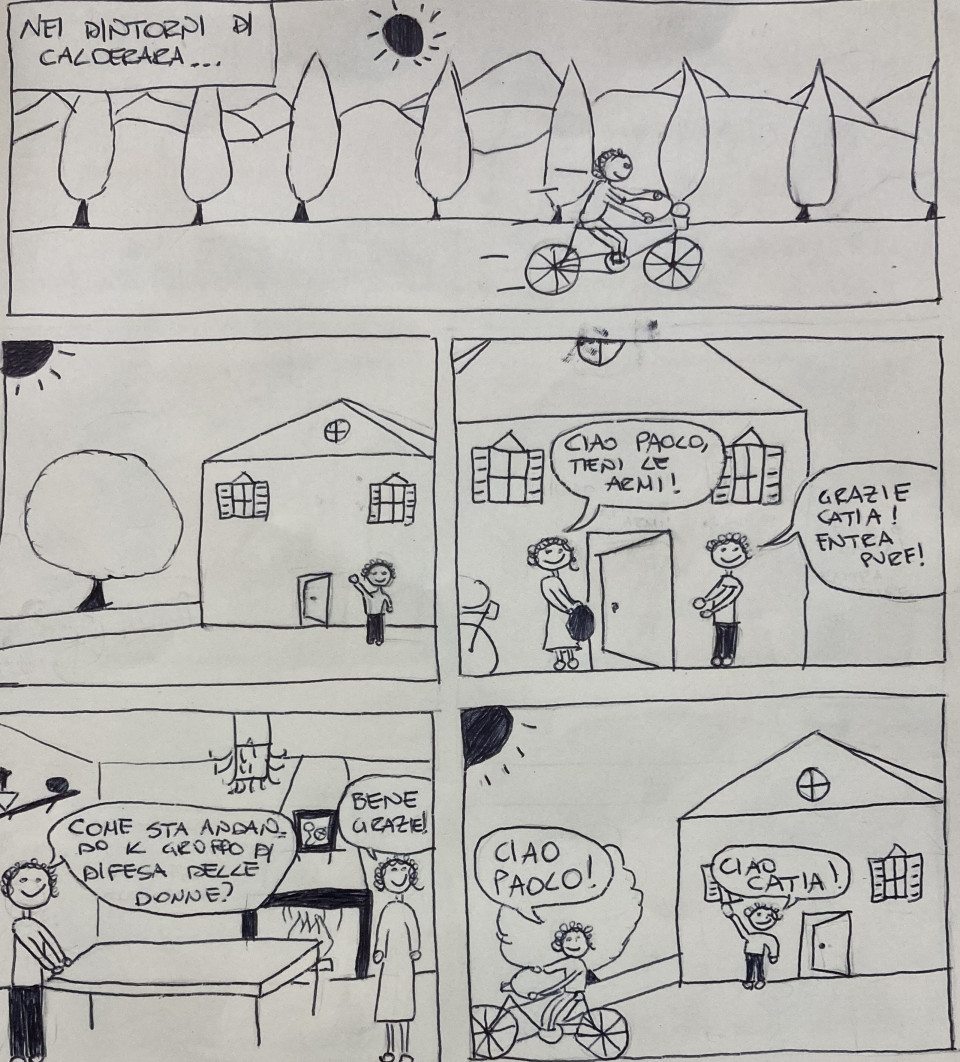 Uno dei disegni del progetto